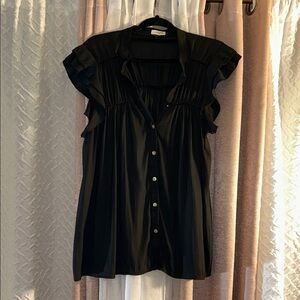 Anniewear Size L Black Blouse